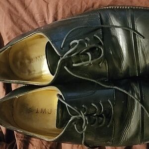 Johnston & Murphy Dark Leather Men's Oxfords